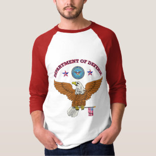 US DOD Eagle Flag Shield. T-Shirt
