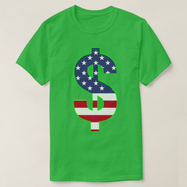 US dollar symbol T-Shirt (Design Front)