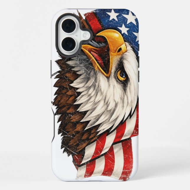 US Eagle Iphone Case (Back)
