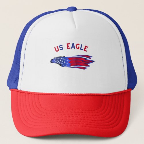 US Eagle  Trucker Hat