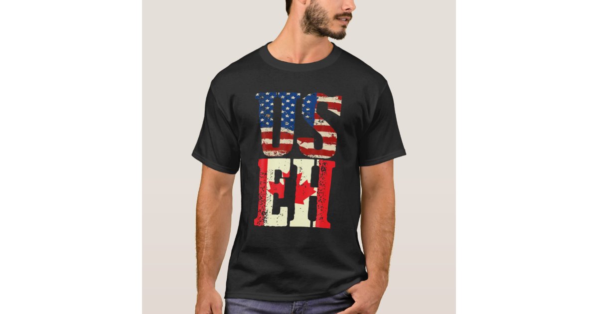 Us Eh American Canadian Funny Meme Quote t-shirt by To-Tee Clothing - Issuu