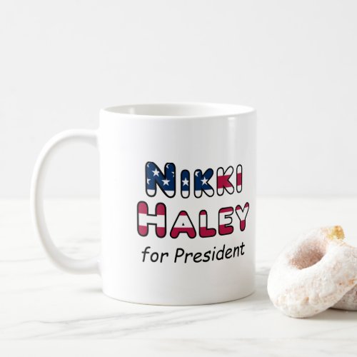 US Election 2024 Nikki Haley for President Coffee Mug
