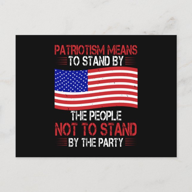 US Election Heroes Are Made By The Paths Postcard (Front)