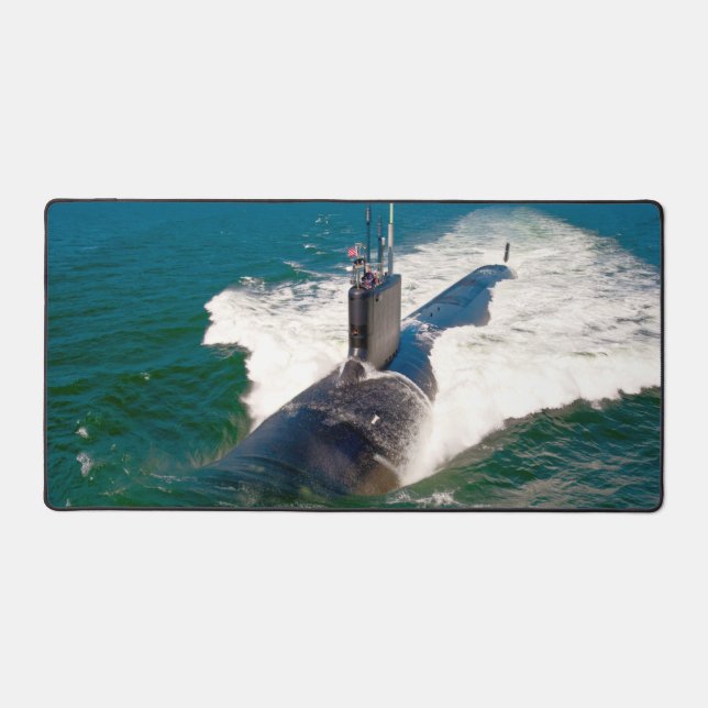 US FAST ATTACK SUBMARINE – SSN DESK MAT (Front)