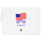 US Flag 1776 Cards (Back Horizontal)