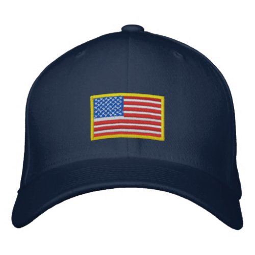 US Flag _ America Embroidered Baseball Hat