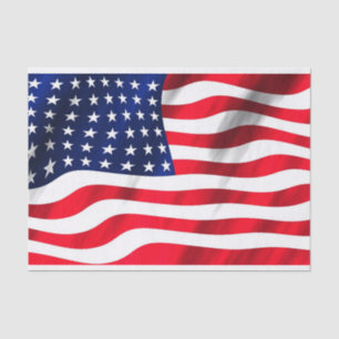 US Flag American Flag Fourth Of July Party Tissue Paper