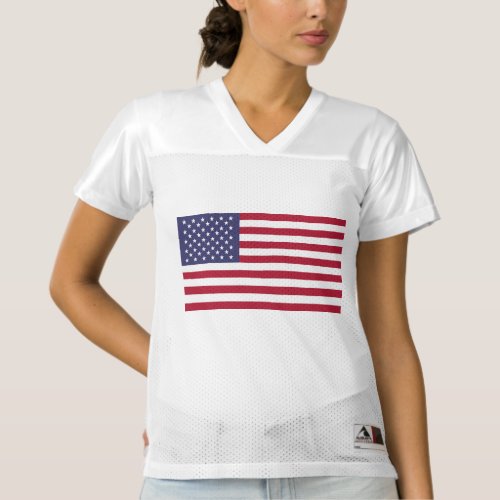 US Flag American Flag Red White  T_Shirt Trucker H