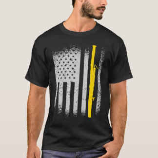 US Flag Bassoonist T-Shirt