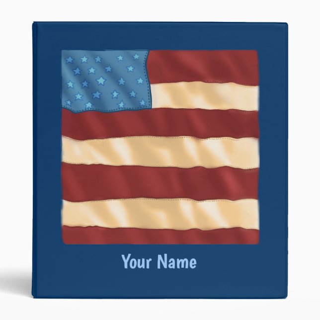 US Flag Binder (Front)