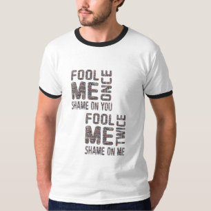 US Flag Black and White Vintage Retro T-Shirt