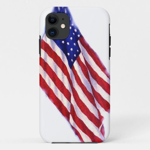 US Flag iPhone 11 Case