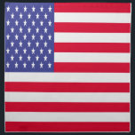 US Flag Cloth Napkin<br><div class="desc">Search "wowsmiley" for more products like this one.</div>