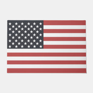 US Flag. Doormat