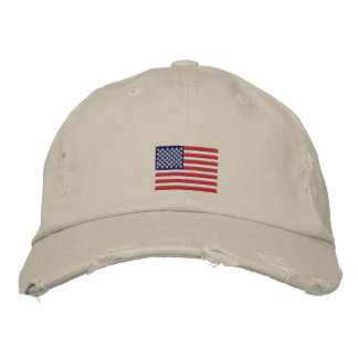 US Flag Embroidered Baseball Hat