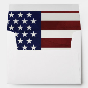 US Flag Envelope