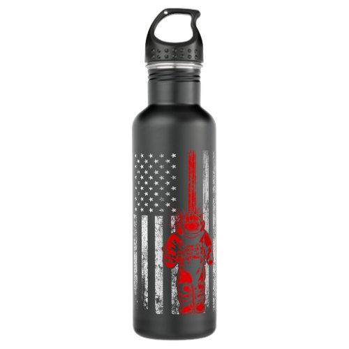 US Flag EOD Tech  Stainless Steel Water Bottle