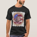 US Flag Firefighter tshirt