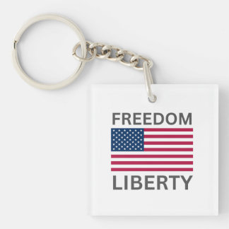 US Flag Freedom Liberty™ Keychain