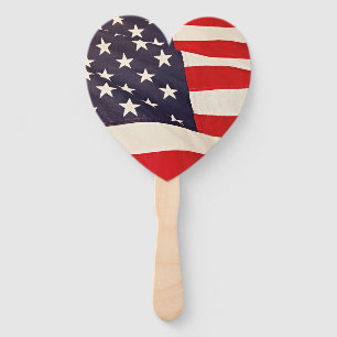 US Flag Hand Fan