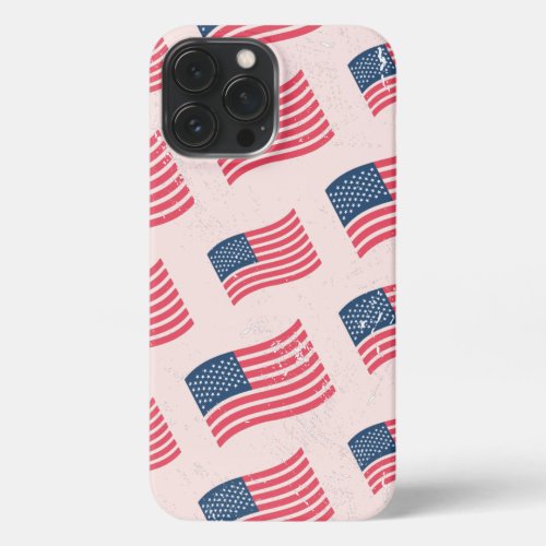 US FLAG INDEPENDENCE DAY iPhone 13 PRO MAX CASE