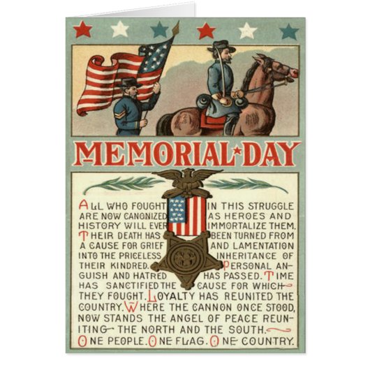 US Flag Medal March Union Soldier Cavalry (Front)