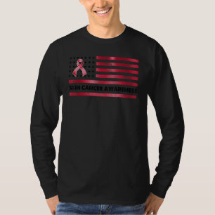 us flag multiple myeloma warrior family for mom d T-Shirt