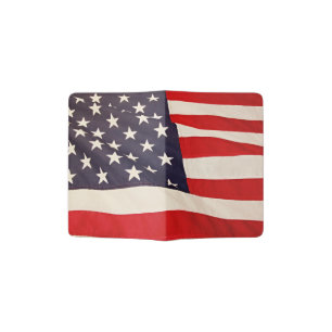 US Flag Passport Holder