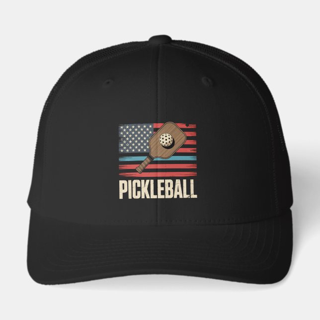 US Flag Pickleball (Front)
