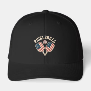 US Flag Pickleball Player