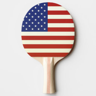 US FLAG Ping-Pong Paddle