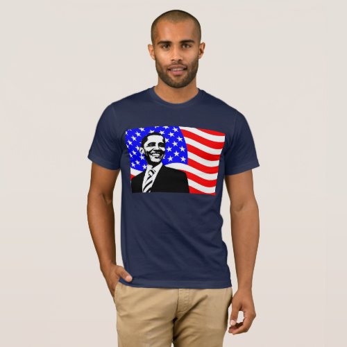 US Flag President Barack Obama Shirt