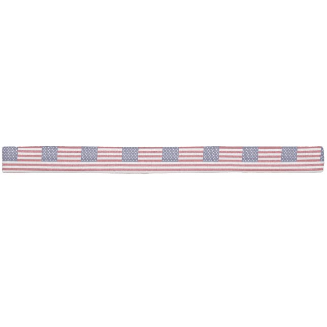 US flag red white and blue keychain Elastic Hair Tie (Unwrapped)