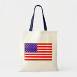 US Flag Tote Bag