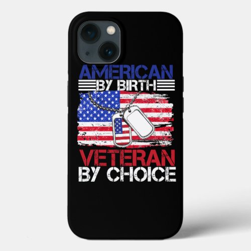US Flag Two Forces Died For You Jesus Christ US Ve iPhone 13 Case