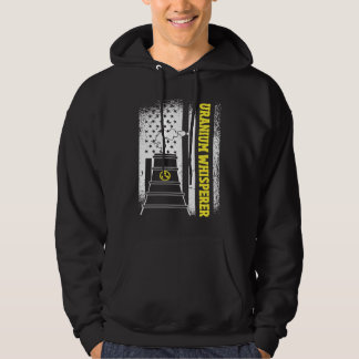 US Flag Uranium Whisperer Nuclear Engineer Hoodie