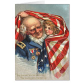 US Flag War Veteran Girl (Front)
