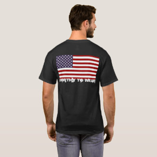 US Flag - Worthy To Wear T-Shirt