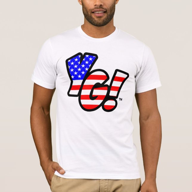 US Flag - YG! T-Shirt (Front)