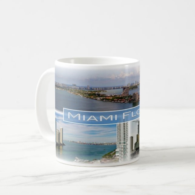 US Florida - Miami - Coffee Mug (Front Left)