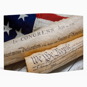 US Founding Documents 3 Ring Binder