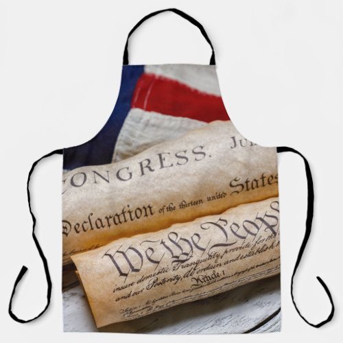 US Founding Documents Apron
