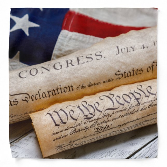 US Founding Documents Bandana (Front)