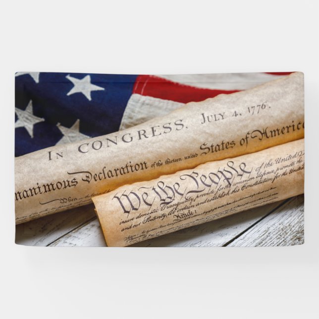 US Founding Documents Banner (Horizontal)