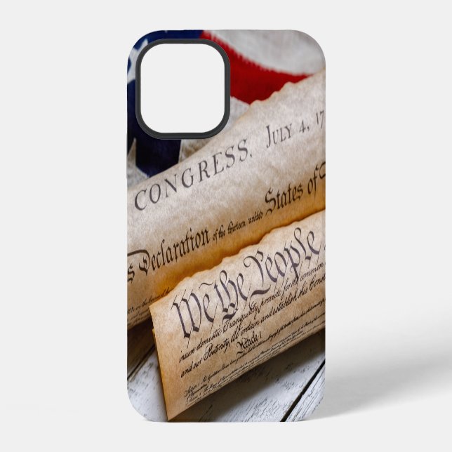 US Founding Documents Iphone Case (Back)