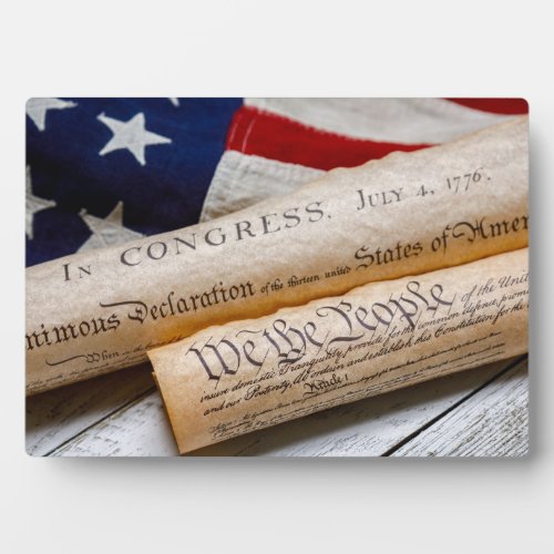 US Founding Documents Plaque