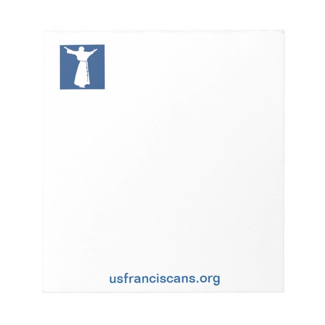 US Franciscans Notepad (Front)