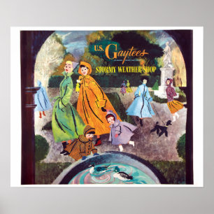 US Gaytees Stormy Weather Shop, c. 1950. Poster