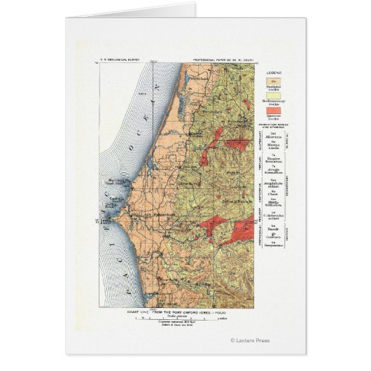 US Geological Survey Map Cards (Front)