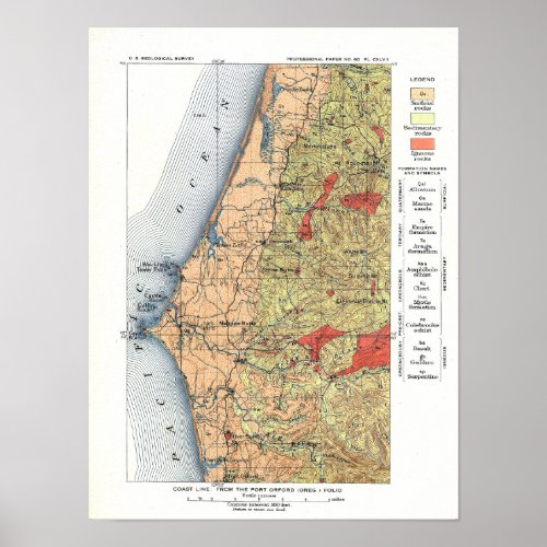 US Geological Survey Map Poster